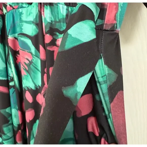 Torrid Women's Butterfly Print V-Neck With Side Pockets Dress Size 3 - Picture 10 of 16